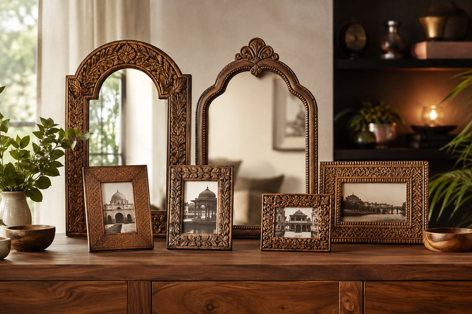 Photo Frames & Mirrors