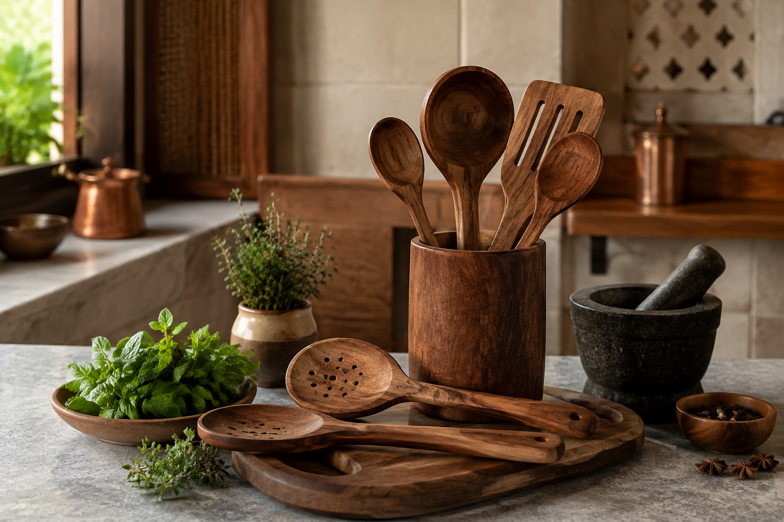 Wooden Spoons & Spatulas